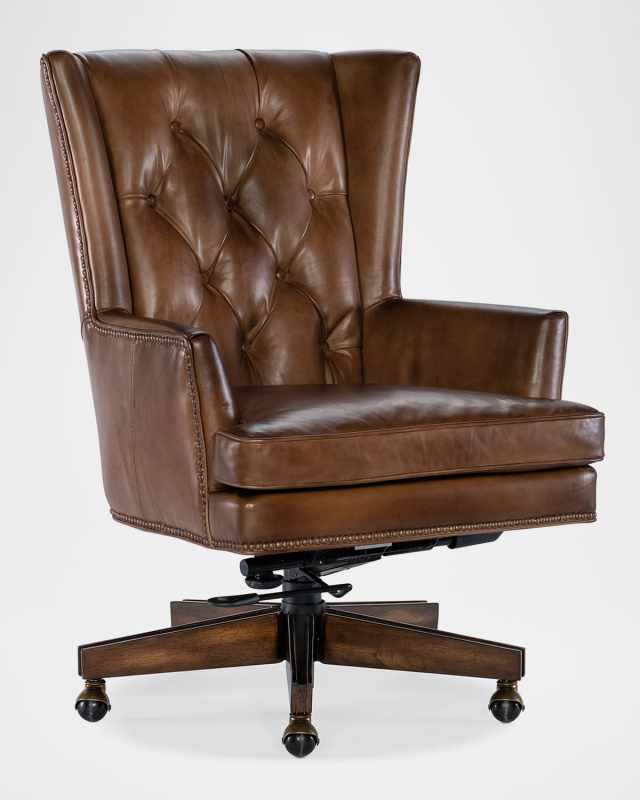 Finley Leather Executive Desk Chair